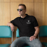 Trinity Men's Premium Polo - White Logo