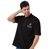 Trinity Men's Premium Polo - White Logo