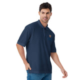 Trinity Men's Premium Polo - Color Logo