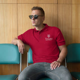 Trinity Men's Premium Polo - White Logo