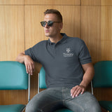 Trinity Men's Premium Polo - White Logo