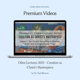Oden Lectures 2023 - Creation as Christ's Masterpiece