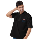 Trinity Men's Premium Polo - Color Logo