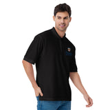 Trinity Men's Premium Polo - Color Logo