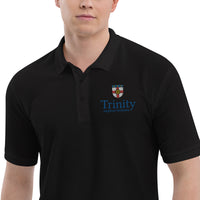 Trinity Men's Premium Polo - Color Logo