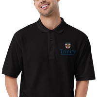 Trinity Men's Premium Polo - Color Logo