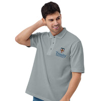 Trinity Men's Premium Polo - Color Logo