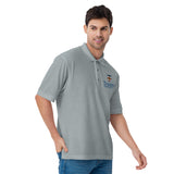 Trinity Men's Premium Polo - Color Logo