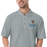 Trinity Men's Premium Polo - Color Logo