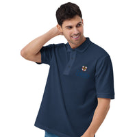 Trinity Men's Premium Polo - Color Logo