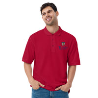 Trinity Men's Premium Polo - Color Logo