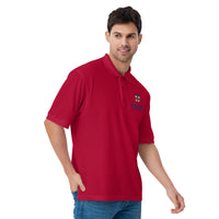 Trinity Men's Premium Polo - Color Logo