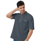 Trinity Men's Premium Polo - Color Logo