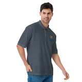 Trinity Men's Premium Polo - Color Logo