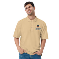 Trinity Men's Premium Polo - Color Logo