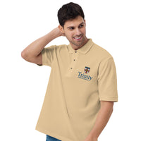 Trinity Men's Premium Polo - Color Logo