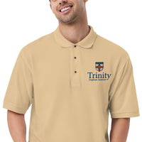 Trinity Men's Premium Polo - Color Logo