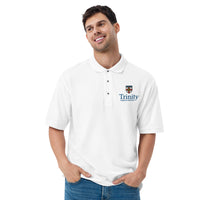 Trinity Men's Premium Polo - Color Logo