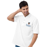 Trinity Men's Premium Polo - Color Logo