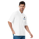 Trinity Men's Premium Polo - Color Logo