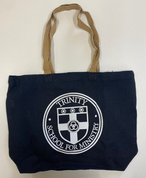 30% OFF CLEARANCE - Trinity Burlap Tote Bag