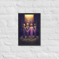 Framed Poster of 2022 Advent Devotional Cover Artwork