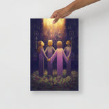 Poster (12"x18") of 2022 Advent Devotional Cover Artwork